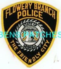 GEORGIA,FLOWERY BRANCH POLICE 3